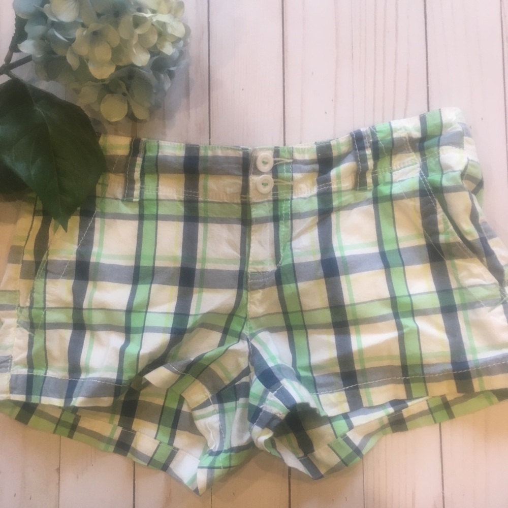 Aeropostale Plaid Shorts Size 1/2